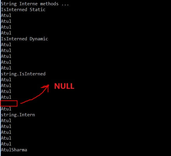 C# String Interning For Efficient String Comparison
